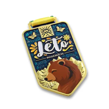 Mountain Summer Camp Commemorative Metal Medals