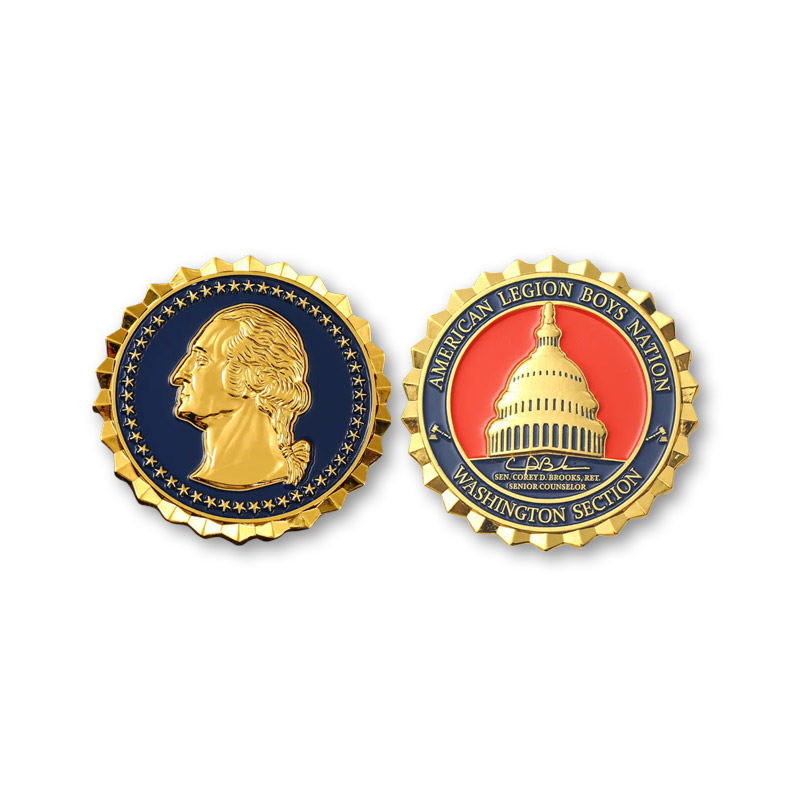 Patriotic Commemorative Coins for Government/Civic Awards